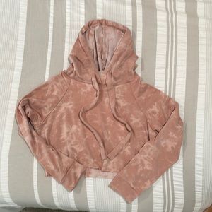 ILLA ILLA pink tye dye sweatshirt